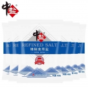 中盐精制食用盐400g