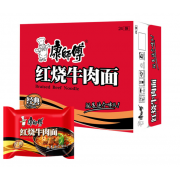 康师傅方便面整箱装 经典红烧牛肉面 泡面袋装速食