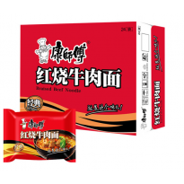 康师傅方便面整箱装 经典红烧牛肉面 泡面袋装速食