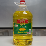 金龙鱼大豆油5升色拉油豆油5L 精炼一级家用商用转基因黄豆油