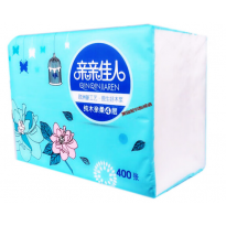亲亲佳人抽纸 纯木亲柔304张/包*10包