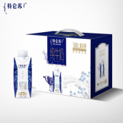 特仑苏纯牛奶全脂灭菌乳利乐梦幻盖250ml*10盒3.8g优质蛋白质礼盒装