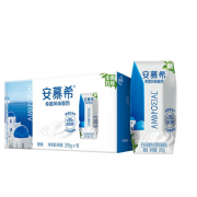 伊利安慕希酸奶原味205g*12盒\箱礼盒装常温酸奶希腊风味早餐搭档