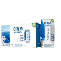 伊利安慕希酸奶原味205g*12盒\箱礼盒装常温酸奶希腊风味早餐搭档