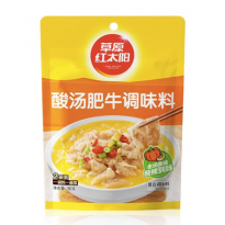 草原红太阳 酸汤肥牛调料180g家用金汤料理包金酸汤鱼酸辣调味酱料 酸汤肥牛180g 180g*1袋