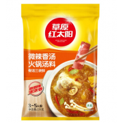 草原红太阳清汤骨汤火锅底料220g*1袋家用小包装鲜香清汤火锅底料骨汤调味料 清汤骨汤火锅底料220
