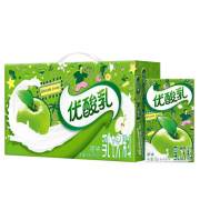 伊利优酸乳原味250ml*24盒/箱 乳饮料早餐伴侣 礼盒装 时代少年团同款
